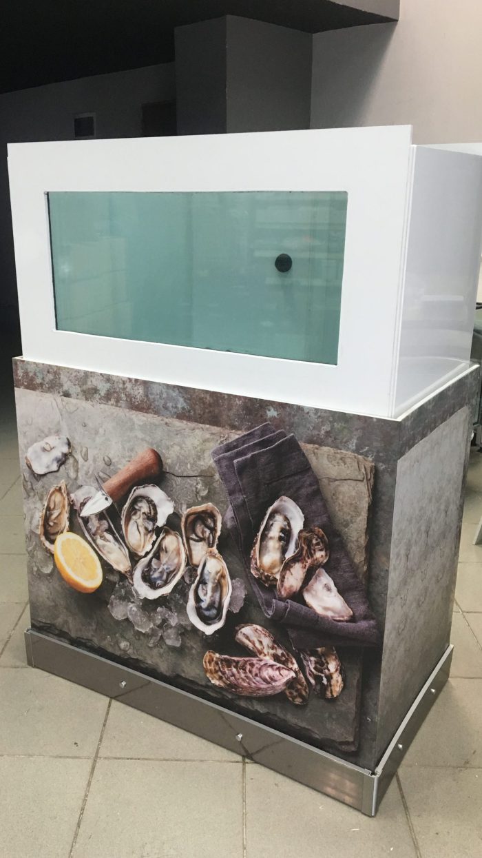 NOV OYSTER DELUXE istiridye teşhir akvaryumu
